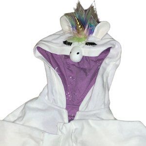 Unicorn Sleepwear  Halloween Costume Cream/ White XL